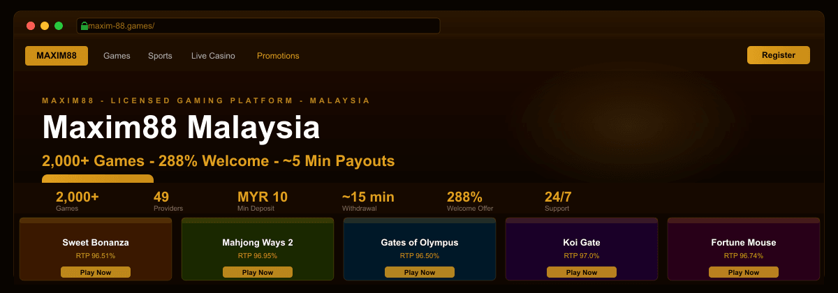 Maxim88 Casino